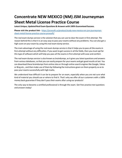 sheet metal license renewal|sheet metal journeyman license.